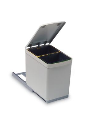 Avfallssorterer 283 for skap 2 x 7,5 liter - For min 30 cm skap