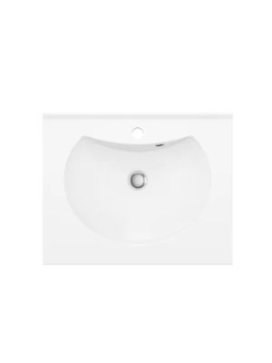 Fossbad Badinett Evermite servant 60 cm hvit