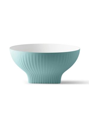 Korsbakken Bathco Cervino bolleservant i solid surface Ø38  - Med lekre riller på utsiden