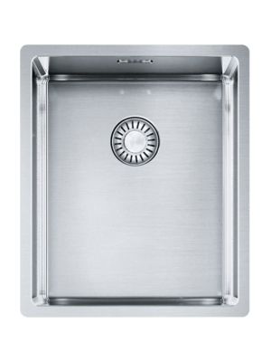 Franke Box BXX 210-34 kjøkkenvask 380x450 mm i rustfritt stål børstet