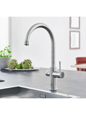 GROHE Blue Home C-tut Kjøkkenbatteri - for både renset, avkjølt og musserende vann