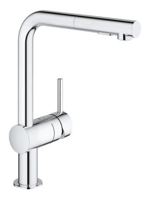 Grohe Minta kjøkkenkran med uttrekkbar tut krom