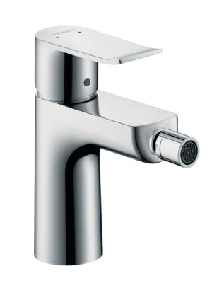 Hansgrohe Metris 1-greps bidéarmatur med oppløftventil - Krom