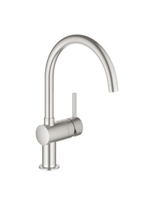 Grohe Minta kjøkkenbatteri supersteel - Rustfritt stål