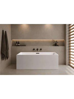 Sanipro Bali Back to Wall badekar 180 cm