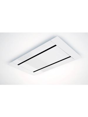 Galvamet Edge integrert takventilator B: 100 cm - Hvit