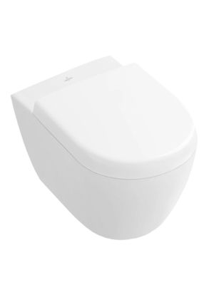 Villeroy & Boch Subway 2.0 Compact Toalettpakke - Inkl. sete/lokk, sisterne og trykkplate