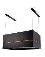 Røros Stripe Sense fritthengende kjøkkenhette 90,5 cm