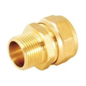 Messing tippunion 25x 3/4" for PEX