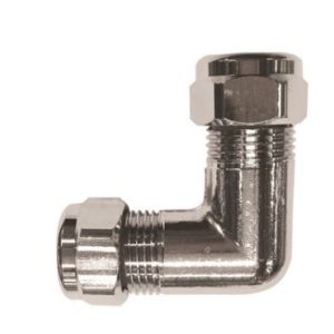 Nil forkrommet albu avs.fri 10 x 10 mm 5002