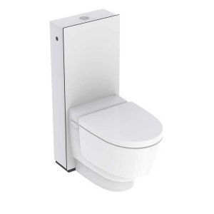 Geberit Aquaclean Mera Classic gulvstående dusjtoalett - Med synlig sisterne hvit
