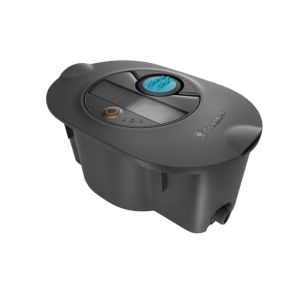 Gardena AquaPrecise, solcelledrevet vanningssystem, under bakken