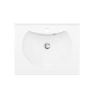 Fossbad Badinett Evermite servant 60 cm hvit