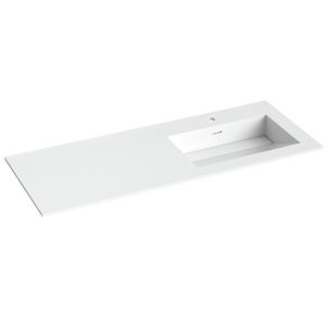 Korsbakken Corian sidestilt heldekkende møbelservant med skråbunn 120 - 200 cm