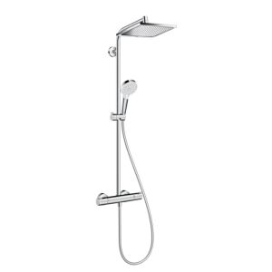 Hansgrohe Crometta E Showerpipe 240 1jet - Takdusjsett med termostat
