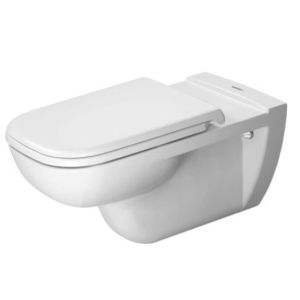 Duravit D-Code veggskål 70 cm forlenget modell - uten sete