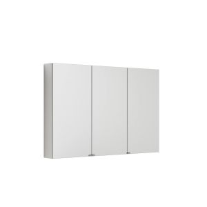 Dansani In-Built speilskap 120 cm med lysstyring med lysramme - Alu