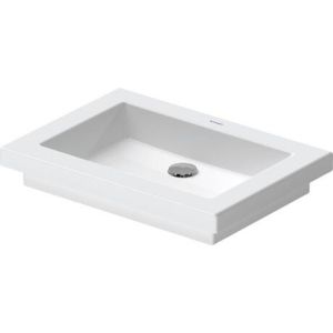Duravit 2nd Floor Servant for nedfelling 580x415 mm - Uten blanderhull