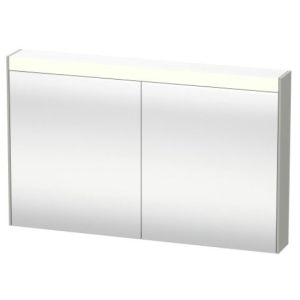 Duravit Brioso speilskap, Betonggrå matt (dekor)
