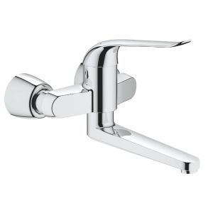 Grohe Euroeco Special servantbatteri 274 mm tut, for vegg, Krom