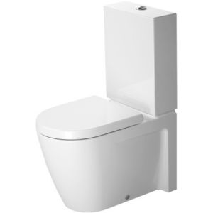 Duravit Starck 2 (370x630) gulvstående toalett for sisterne.