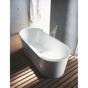 Duravit Starck frittstående badekar 180 x 80 cm med paneler 