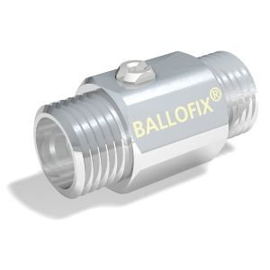 Ballofix reguleringskran uten grep 3/8 x3/8, NN rett