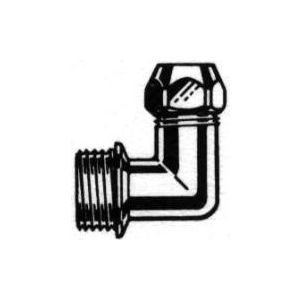 Nil forkrommet albu utv.gj. 1/2 x 10mm