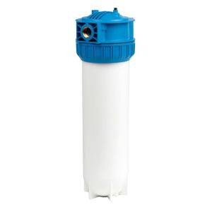 Klart vann plastfilterhus hvit 20" Jumbo Mess 1" BSP