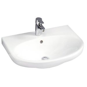 Gustavsberg servant 60 cm Nautic 5560 C+ - For bolt/bærejern