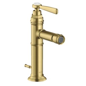 Hansgrohe AXOR Montreux 1-greps bidétarmatur med vingegrep og oppløftsventil