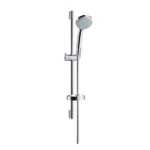 Hansgrohe Croma 100 Dusjsett Vario med dusjstang 65 cm og såpeskål - Krom