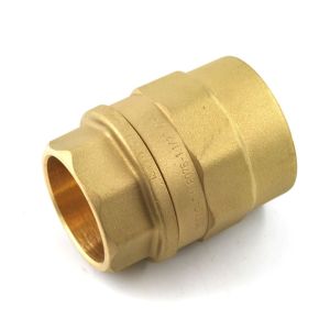 Isiflo 32 mm x 1 1/4"  union med innvendige gjenger - Type 115 messing
