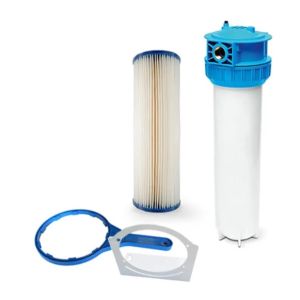 Klart vann Partikkelfilter 2.0 5 my - 20" filterhøyde