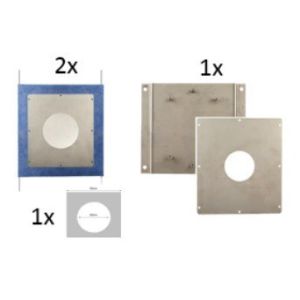 Grohe 2 x lekkasjeboks, Komplett sett for innebygd dusjsett 34706000/34804000
