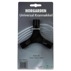 Norgarden universal krannøkkel 7.8.9 mm