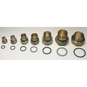 Kupling 1/2" for vannmåler