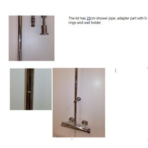 Oras forelengerkit til Nova takdusj 25 cm