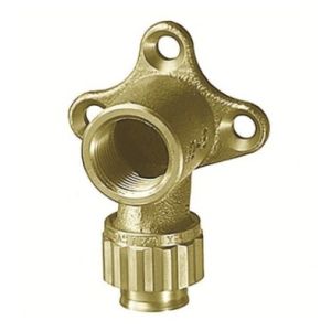 Sanipex platealbu med 3 hull 1/2 x 16