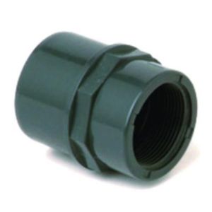 PVC 32 x 25 mm x 1" Nippel innvendig gjenget utvendig/innvendig lim