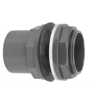 PVC tankgjennomføring 32mm x 1 ¼