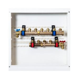 Armaturjonsson Prefab skap 7 Kv+5 Vv m/dør og ramme. Plast