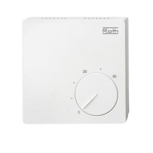 Roth Basicline romtermostat - Standard for kabling
