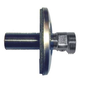 Sanipex eks.senterkupling m/avstengning 1/2 x 3/4