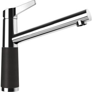 Intra SC-510 - 554000 blandebatteri i sort med krom tut