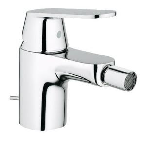 Grohe Eurosmart Cosmopolitan bidébatteri Med bunnventil, Krom