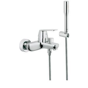 Grohe Eurosmart Cosmopolitan badekarbatteri med hånddusjsett - Krom