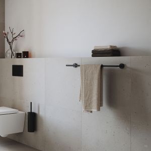 Smedbo HOME 3364 dobbel håndklestang - kan limes
