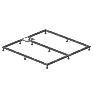 Duravit bensett for Stonetto dusjkar - høyde justerbar fra 80 - 100 mm
