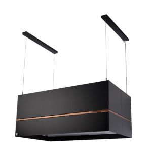 Røros Stripe Sense fritthengende kjøkkenhette 90,5 cm